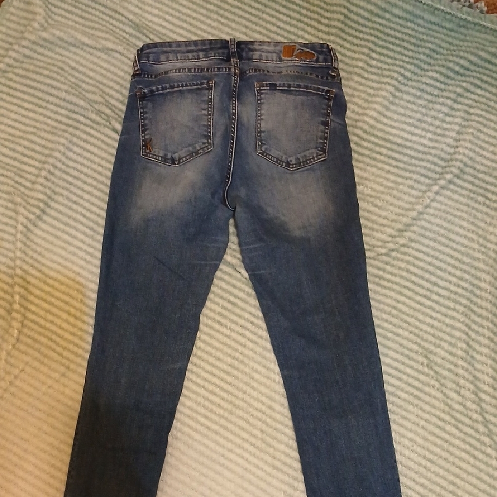Kut from the Kloth Women's Blue Skinny Jeans - Picture 6 of 10